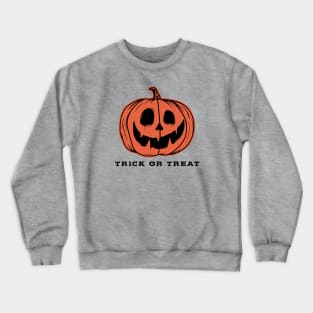 Trick or Treat Jack-O-Lantern Crewneck Sweatshirt